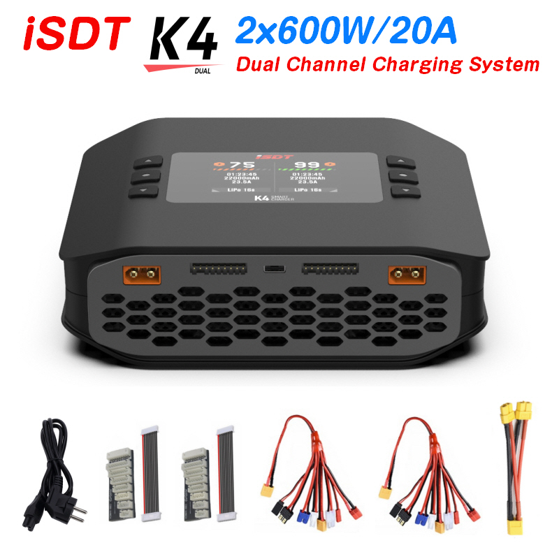 ISDT K4 1~8S Lithium Battery S - Isdt K4 Dual Lipo Charger review and price