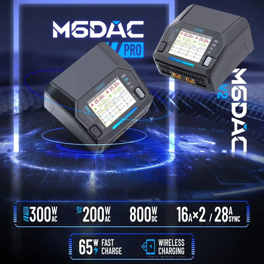 ToolkitRC M6DAC PRO V2 Dual Ch - Toolkitrc M6Dac Smart Charger review and price